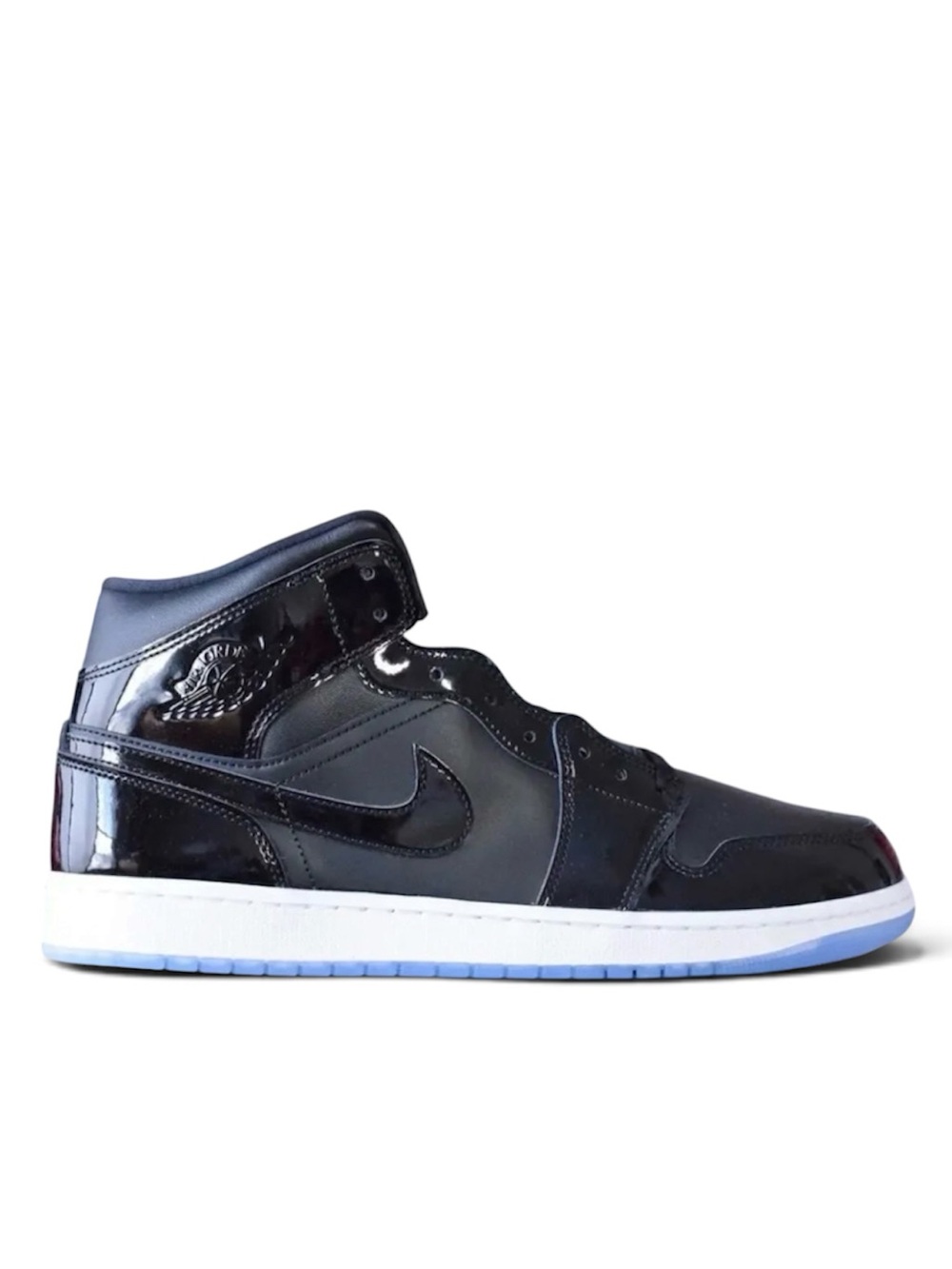 Air Jordan 1 Mid Space Jam black concord white DV1308-004 size 8 - 13 mens - Picture 1 of 14